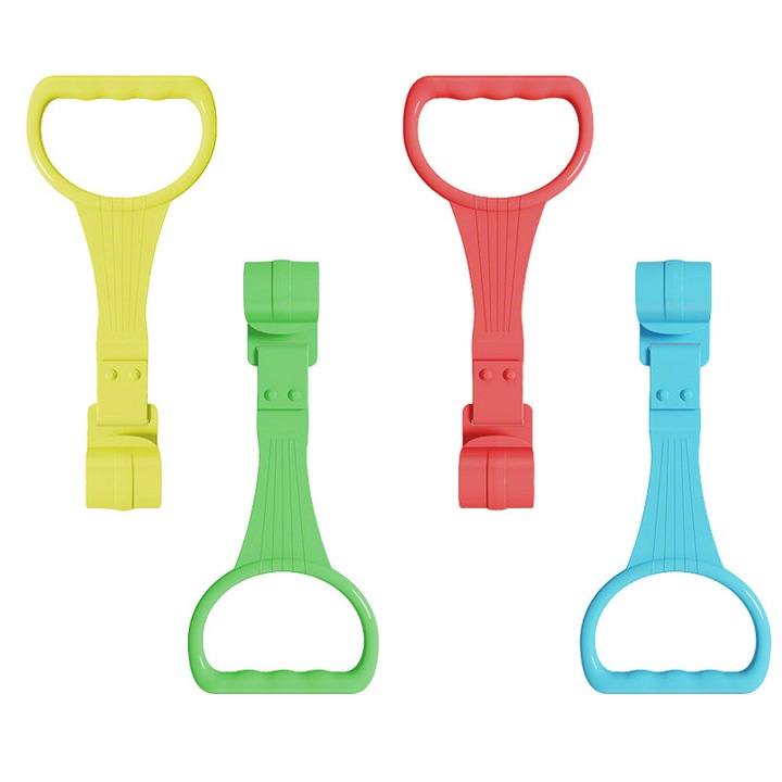 Set 4 inele de suport pentru patut, Momcbebe, silicon, multicolor, 19.5x8.5x3.7cm