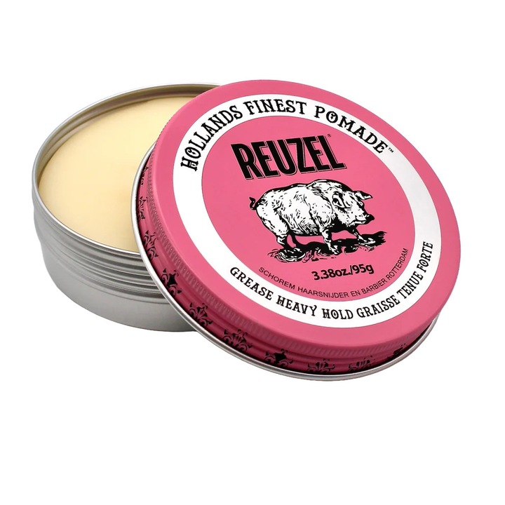 Ceara de par profesionala, pomada, Reuzel Pink Grease Heavy Hold Pomade 95 g