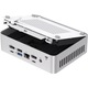 Мини компютър Asus NUC 15pro+ Stylish Kit/RNUC15CRSU900002, Intel® Core™ Ultra 9 285H до 5.4GHz, Без RAM, Без хранилище, Intel® Arc™ graphics, No OS, Eu cord, White