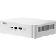 Мини компютър Asus NUC 15pro+ Stylish Kit/RNUC15CRSU900002, Intel® Core™ Ultra 9 285H до 5.4GHz, Без RAM, Без хранилище, Intel® Arc™ graphics, No OS, Eu cord, White