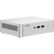 Мини компютър Asus NUC 15pro+ Stylish Kit/RNUC15CRSU900002, Intel® Core™ Ultra 9 285H до 5.4GHz, Без RAM, Без хранилище, Intel® Arc™ graphics, No OS, Eu cord, White