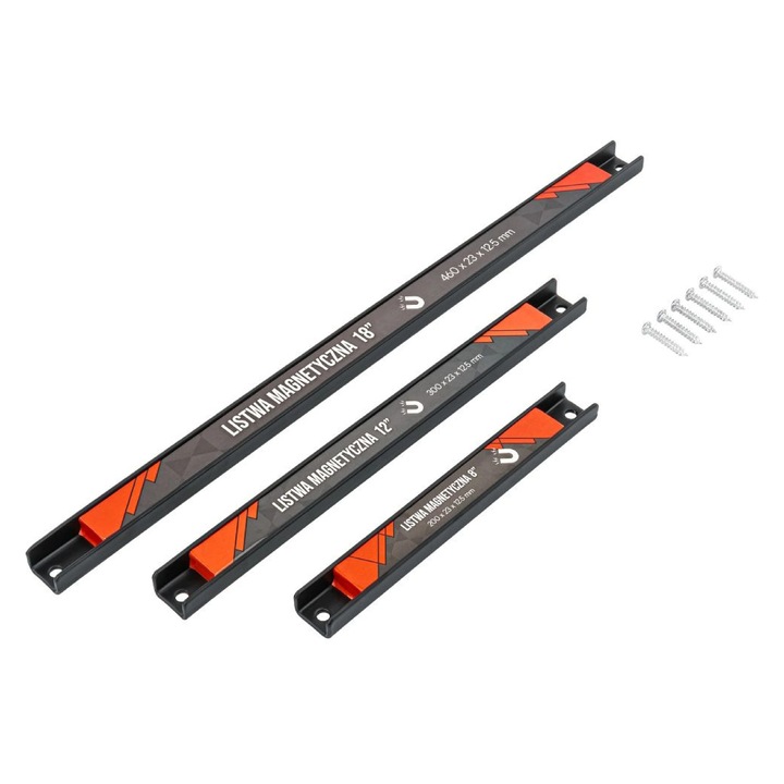 Set 3 benzi magnetice pentru scule PM-LM-3T, Powermat PM1371