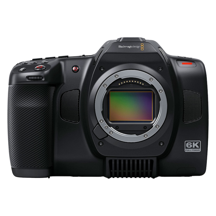 Видеокамера Blackmagic Pocket Cinema Camera 6K, сензор Super 35, 6K, 5 инча, пълен комплект