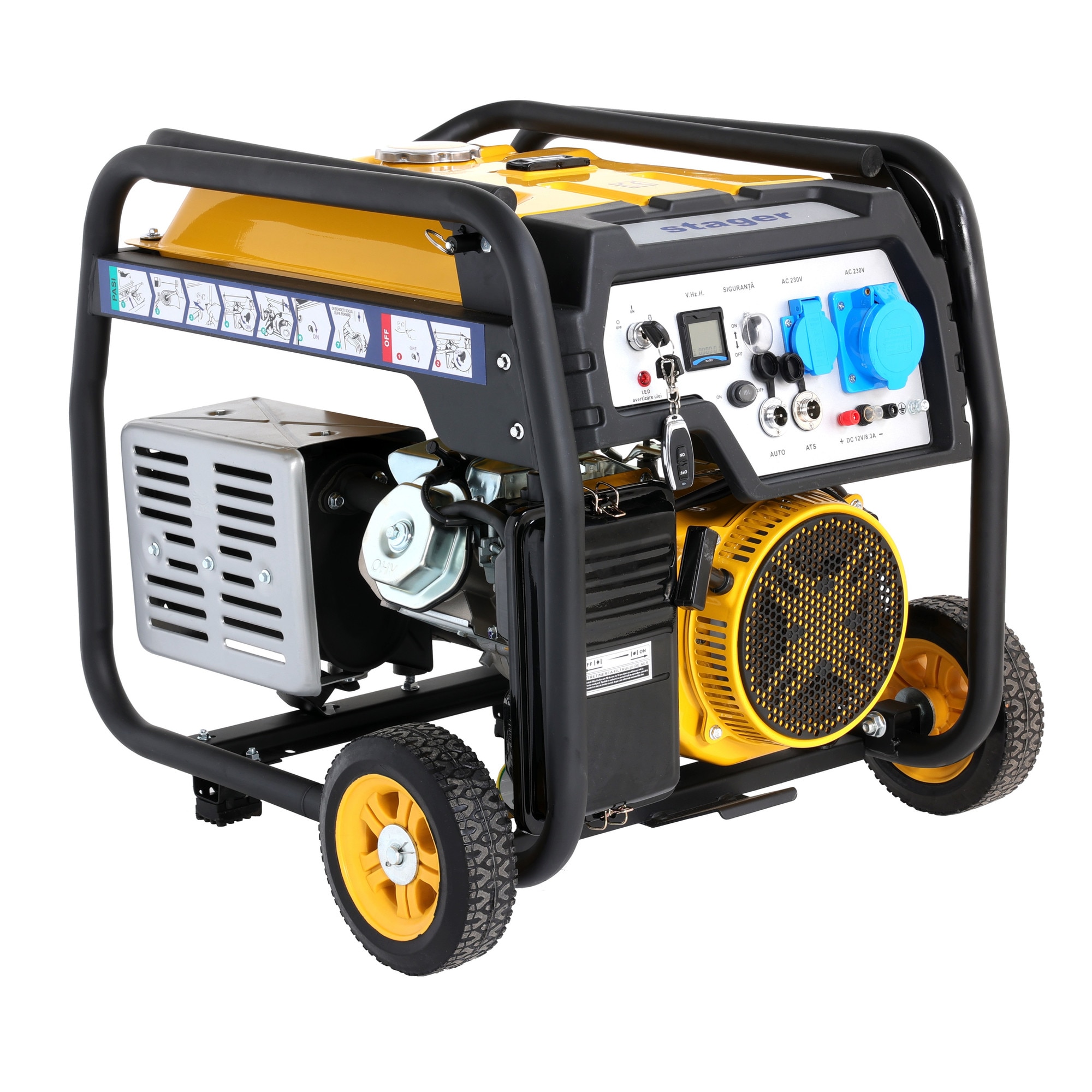 Generator Stager FD 6500ER Automatic multistart – 5.5 kW monofazat ...