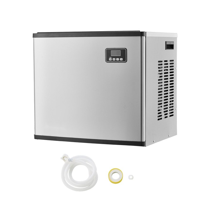 Aparat Comercial de Gheata, Capacitate 181 Kg/24H, Recipient Depozitare 136Kg, Autocuratare Automata