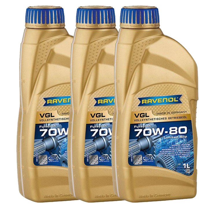 Ravenol VGL 70W80 sebességváltó olaj, 3 literes csomag