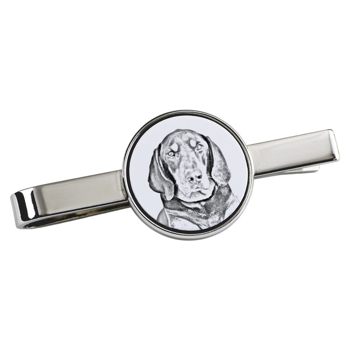 Személyre szabott kutya nyakkendőtű, Art-Dog, fém, 5x2cm