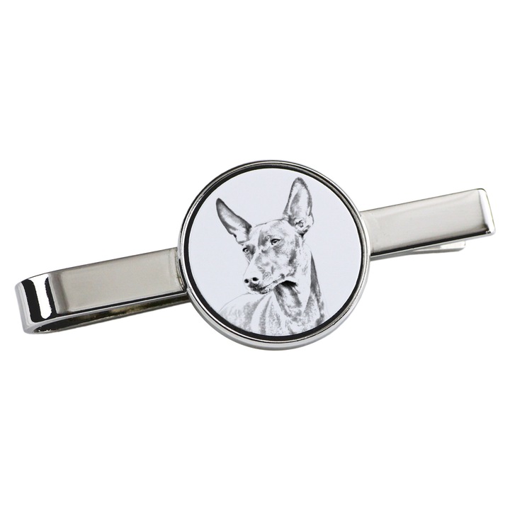 Személyre szabott kutya nyakkendőtű, Art-Dog, fém, 5x2cm