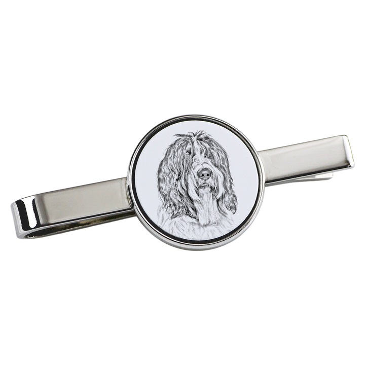 Személyre szabott kutyás nyakkendőtű, Art-Dog, 5x2cm, fém