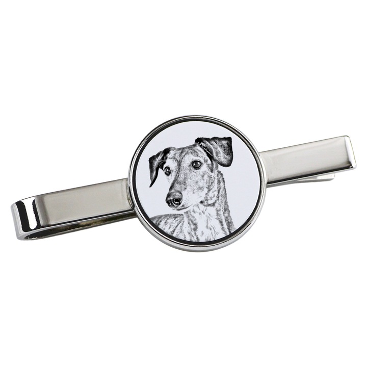 Személyre szabott kutya nyakkendőtű, Art-Dog, 5x2cm, fém