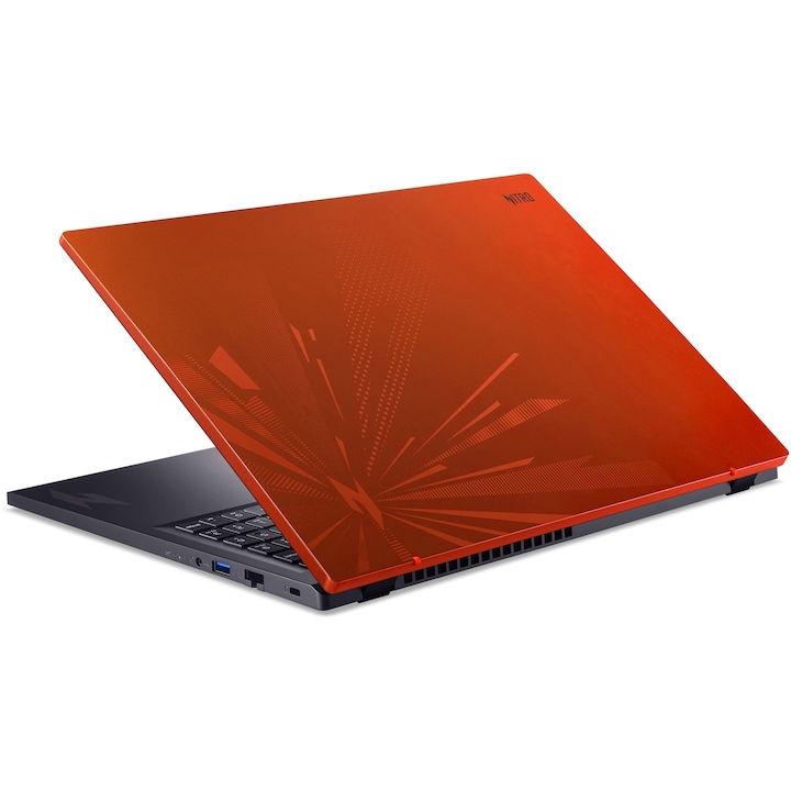 Laptop Gaming Acer Nitro Lite 16 NL16-71G-57M9 cu procesor Intel® Core™ i5-13420H pana la 4.7GHz, 16'', WUXGA, IPS, 165Hz, 16GB DDR5 RAM, 512GB SSD, NVIDIA® GeForce RTX™ 3050 6GB GDDR6, No OS, Shale Black