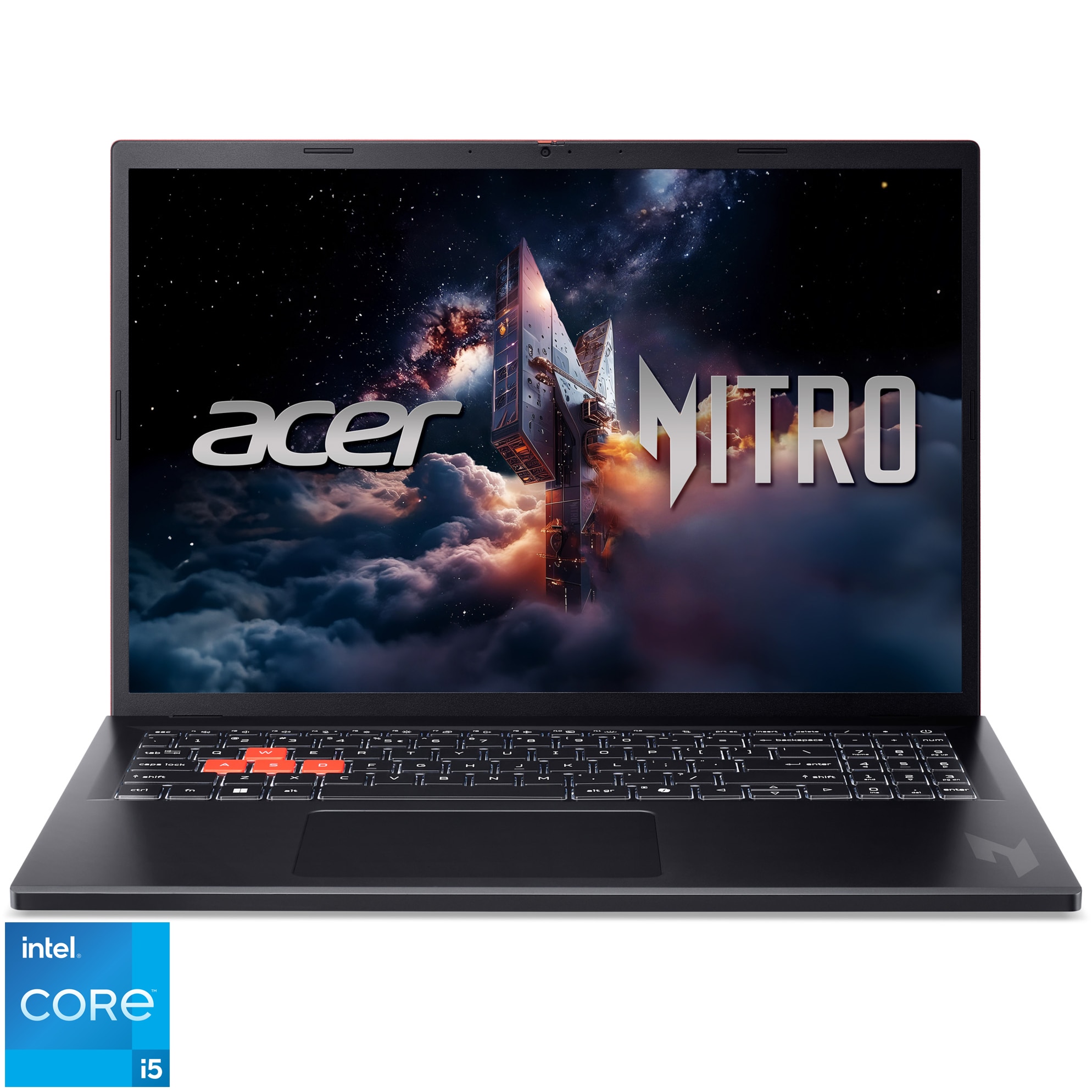Laptop Gaming Acer Nitro Lite 16 NL16-71G-54B1 cu procesor Intel® Core™ i5-13420H pana la 4.7GHz, 16'', WUXGA, IPS, 165Hz, 16GB DDR5 RAM, 512GB SSD, NVIDIA® GeForce RTX™ 3050 6GB,
