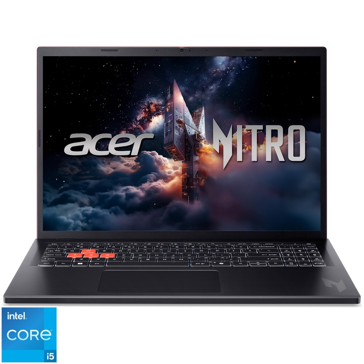 Acer Nitro Lite 16 NL16-71G-57M9 Gaming laptop Intel® Core™ i5-13420H processzorral akár 4,7 GHz, 16", WUXGA, IPS, 165Hz, 16 GB DDR5 RAM, 512 GB SSD, NVIDIA® GeForce RTX™ 3050 6 GB GDDR6, No OS, Palaszürke