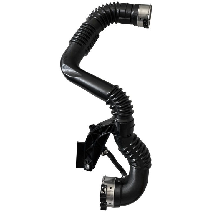 Furtun aer intercooler, ProParts Krawczyk, turbo intercooler nissan qashqai i qashqai ii renault kadjar 1.6 dci 14460HX40B, Negru