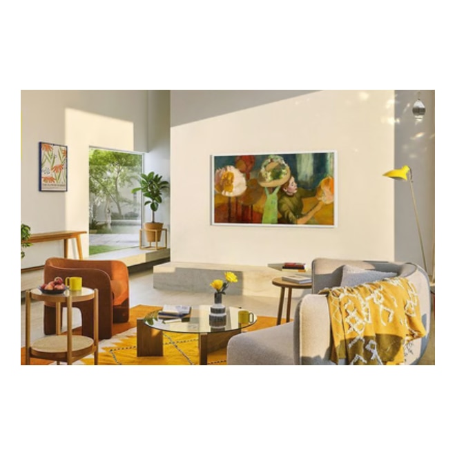 Televizor QLED Samsung GQ50LS03FAUXZG, 125 cm, 4K UHD, HDR, Smart TV, Control vocal (Bixby, Google Assistant)