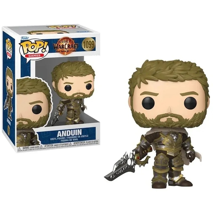 Фигурка Funko Pop! Games: World of Warcraft: The War Within - Anduin #1099 Vinyl Figure