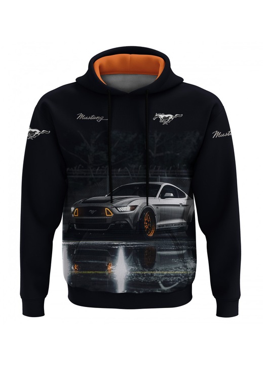 Мъжки суитшърт Mustang 1.2.9, с качулка, многоцветен
