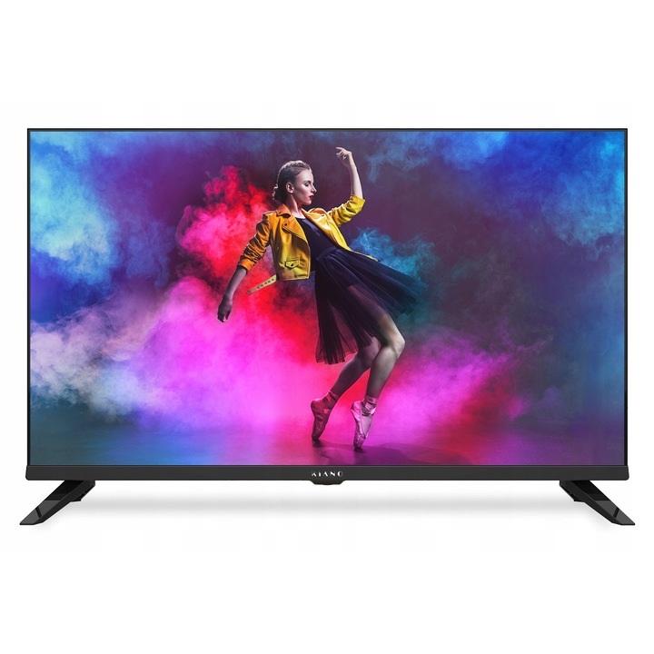 Телевизор Kiano Elegance Smart TV 31,5", 1366x768px, черен