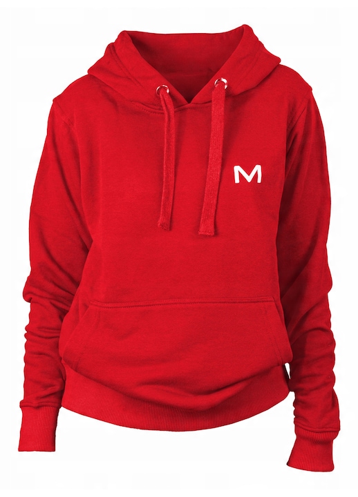 Hanorac barbati MOTUS, bumbac/elastan, rosu, Rosu, M-L