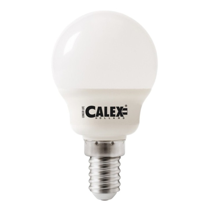 Calex Bec LED E14 P45 5W 470lm 2700K Alb Cald, A+