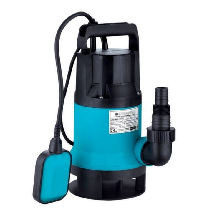 Pompa submersibila cu flotor 750W pentru ape murdare, Everpro BAR-CSP750