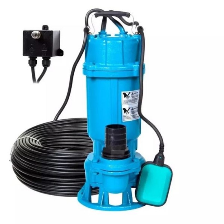 Pompa submersibila apa murdara cu plutitor IBO FURIATKA 1100, 1100 W, 2”, 350 l/min, fonta, inaltime de refulare 16 m