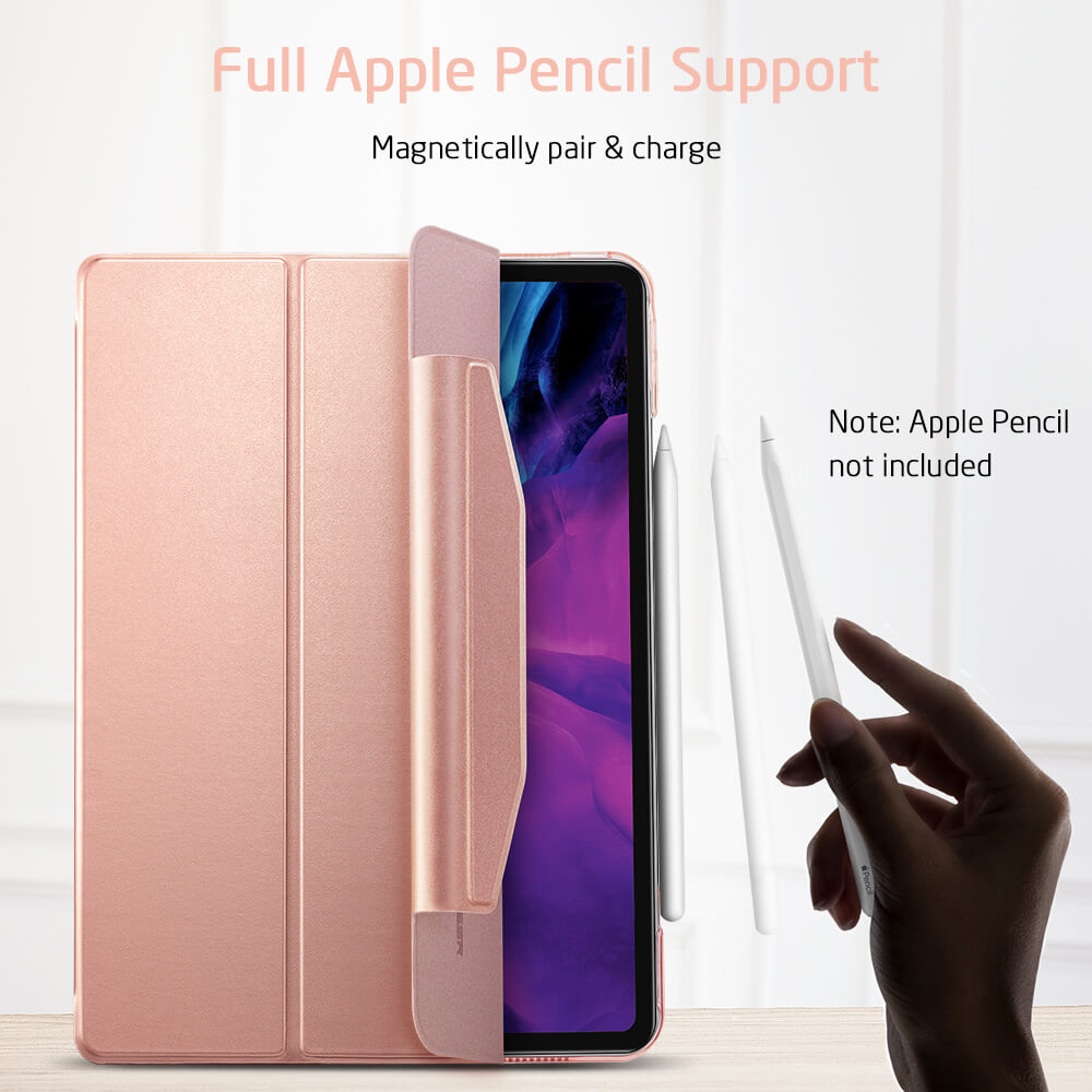 Set husa tableta si Sticla Temperata, ESR, pentru iPad Pro 12,9 2021/2022