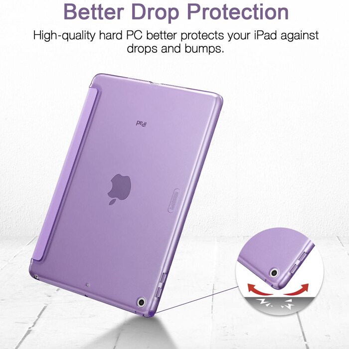 Husa tableta, ESR, Yippee Series, protectie spate, violet, pentru iPad Air 2019