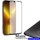 Folii protectie telefoane, Orso, Tempered Glass, anti-amprente, mat, pentru iPhone 15 Pro