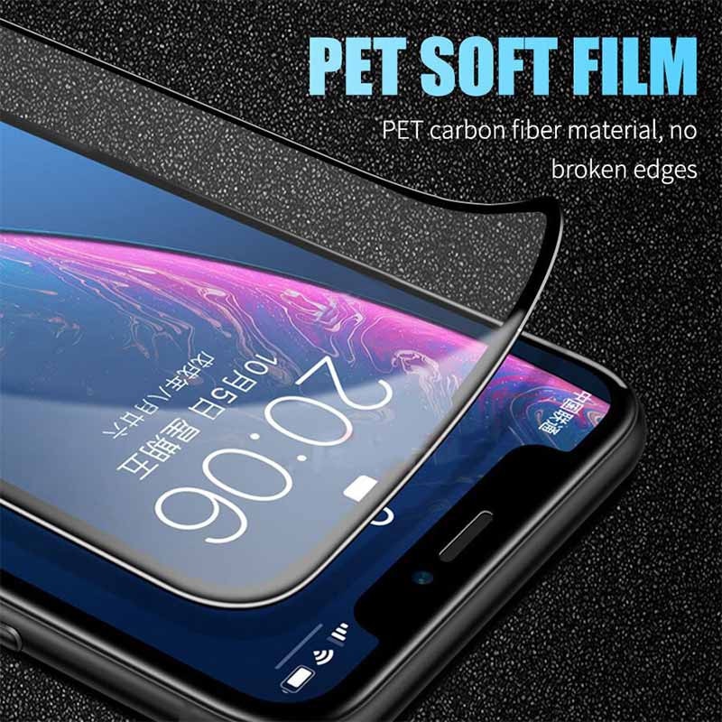 Folie protectie telefon Orso 3D Ceramic Flexible Full Cover pentru Xiaomi Redmi Note 9s / 9 Pro / 9 Pro Max, transparent, 9H