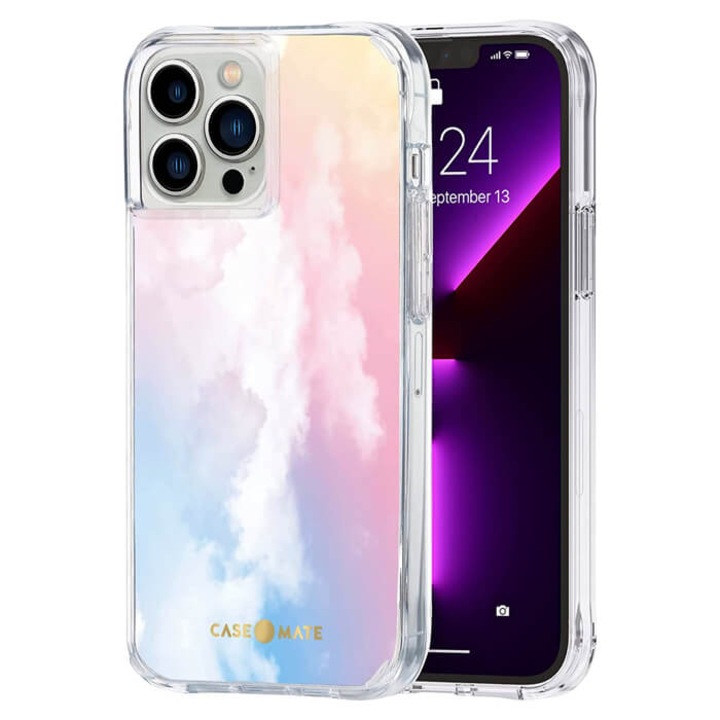 Калъф за телефон Case-Mate Tough Print Cloud 9, за iPhone 13 Pro Max, повишена защита, уникален дизайн