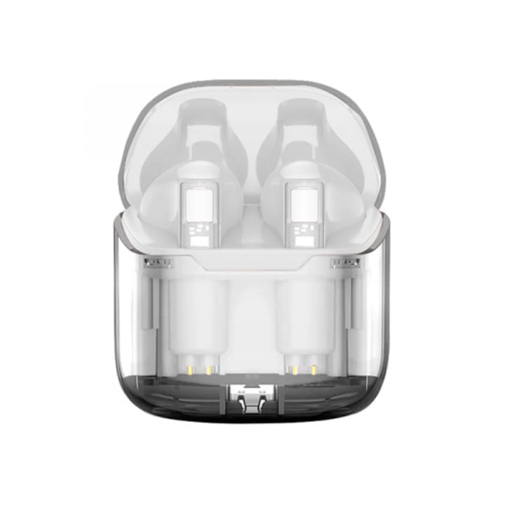 Casti Wireless, WiWU T29 ENC, Bluetooth 5.1, microfon, negru
