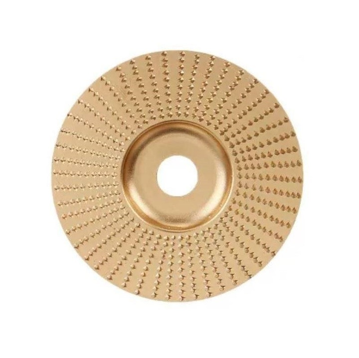 Disc slefuit Miromoto, 125 mm, model frontal drept, compatibil polizor unghiular