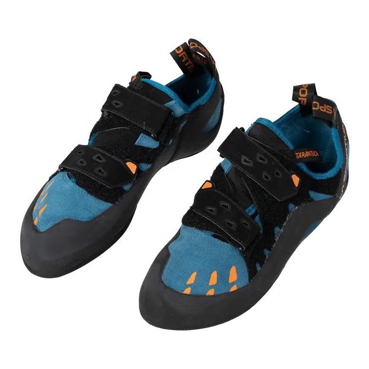 Мъжки спортни обувки La Sportiva Tarantula, велурена кожа, със система за закопчаване с велкро, черен/син