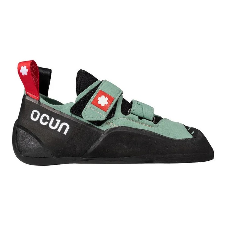 Pantofi sport barbati Ocun Striker QC, microfibra, cu talpa din cauciuc, negru/verde
