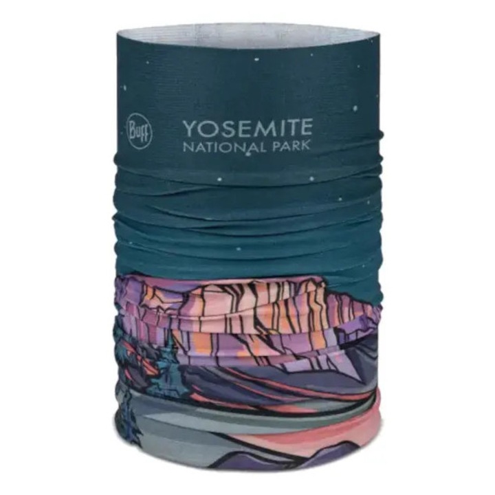 Többfunkciós kendő BUFF CoolNet UV, UV védelem UPF 50, Smart Mint technológia, színes, uniszex