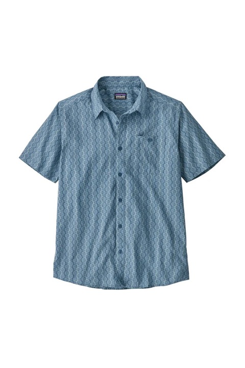 Camasa barbati, Patagonia, Go To, confortabila, albastra, bumbac