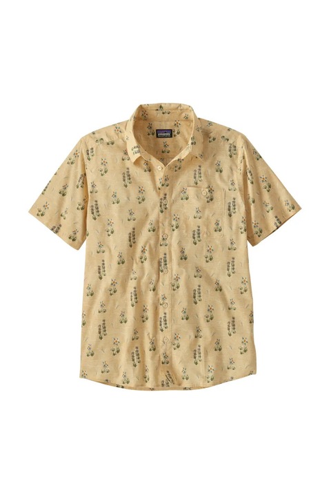 Férfi ing, Patagonia, Go To Shirt, sárga, pamut-poliészter, M INTL