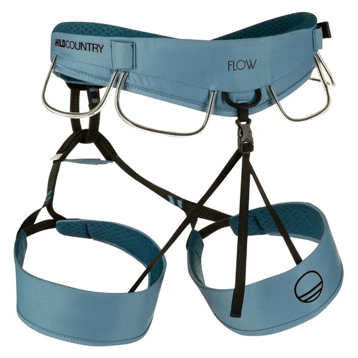 Uprzaz WILD COUNTRY Flow 2.0 pentru femei, confortabila, ajustabila, 4 spejari, multicolor, dimensiuni ajustabile