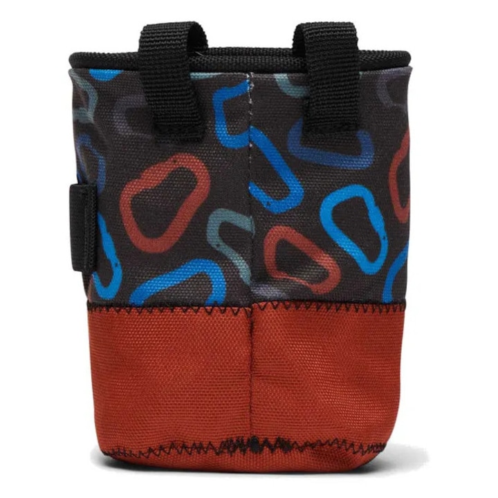 Black Diamond Mojo Kids S/M magnéziazsák, gyerekeknek méretezett, behúzó zsinórral.