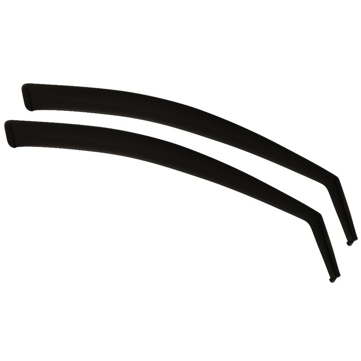 Комплект ветробрани за автомобил Farad за Dacia Spring, плексиглас, опушен цвят, 2 врати