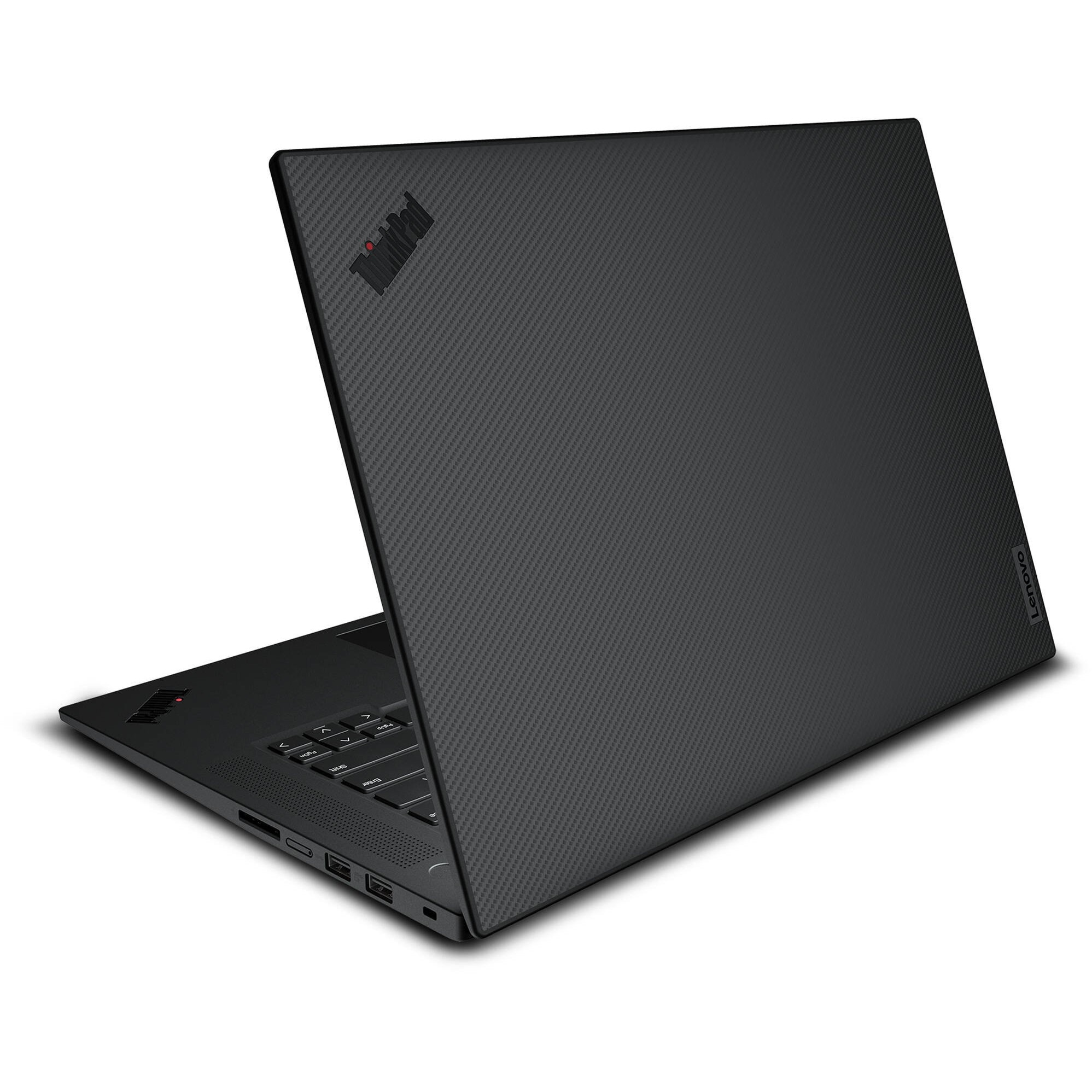 Laptop Lenovo ThinkPad P1 Gen 6, 16" WQXGA 2560x1600 IPS 500nits 165Hz, Intel Core i9-13900H 14-core, 64 GB DDR5, 2 x 1TB SSD m2 PCIe, NVIDIA RTX 2000 Ada 8GB GDDR6, Windows 11 Pro, Carbon Fiber, Aluminium Case 1.86 kg Black
