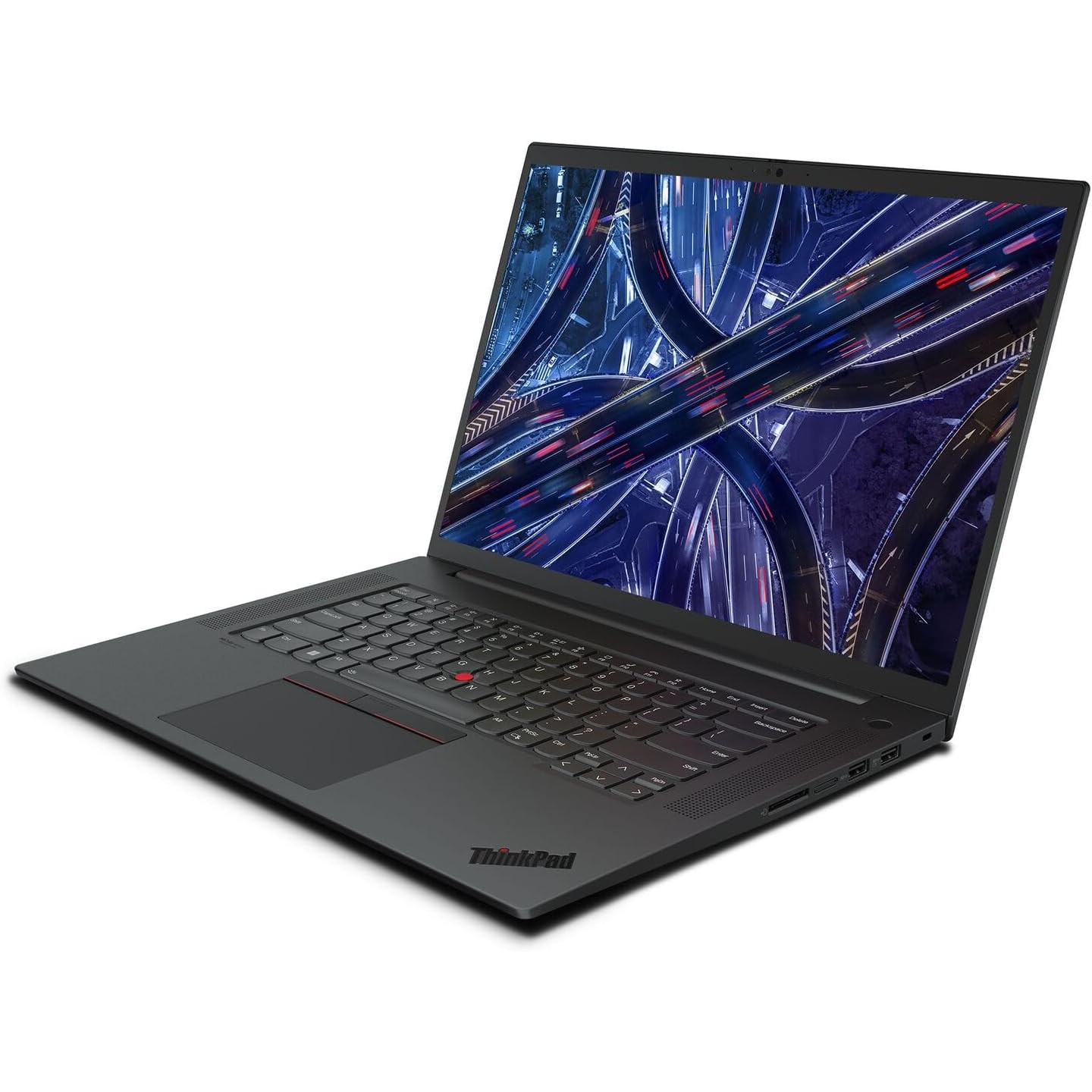 Laptop Lenovo ThinkPad P1 Gen 6, 16" WQXGA 2560x1600 IPS 500nits 165Hz, Intel Core i9-13900H 14-core, 64 GB DDR5, 2 x 1TB SSD m2 PCIe, NVIDIA RTX 2000 Ada 8GB GDDR6, Windows 11 Pro, Carbon Fiber, Aluminium Case 1.86 kg Black
