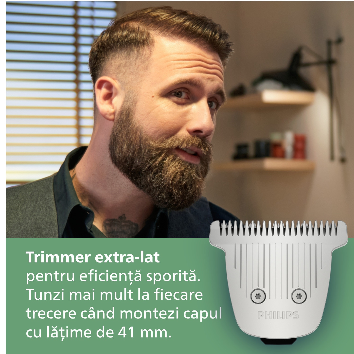 Aparat de tuns barba & parul de pe cap si corp 17in1 PHILIPS All