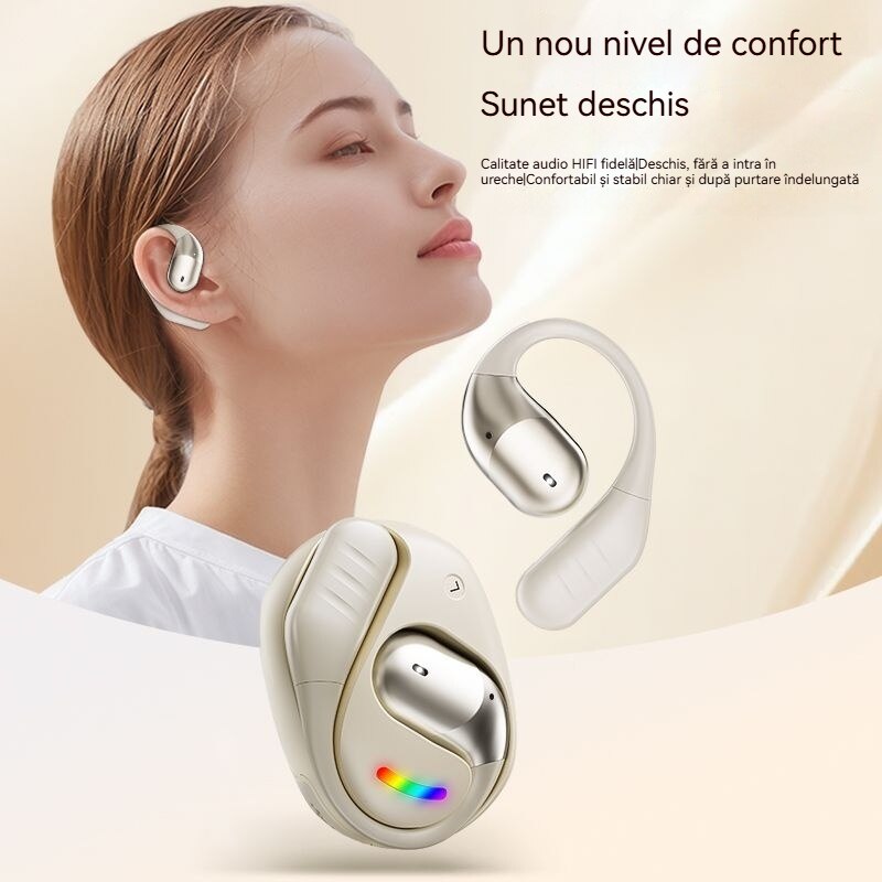 Casti Ai Casti Wireless Bluetooth cu Traducator AI,40 de Limbi in Timp Real ...