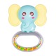 Jucarie bebe 2 in1 zornaitoare si dentitie, elefant, 0 luni+