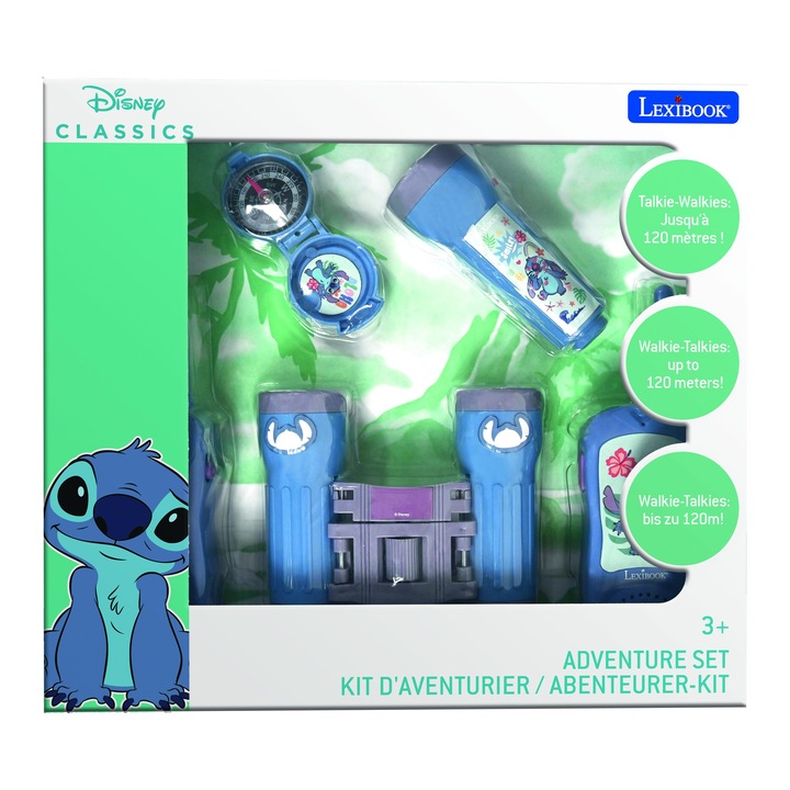 Set de joaca Lexibook - In aventura, Disney Stitch