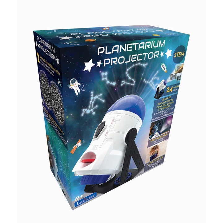 Proiector 2 in 1 Lexibook - Planetarium Projector