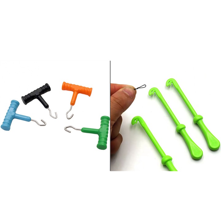 Комплект аксесоари за риболовни монтажи, многоцветен