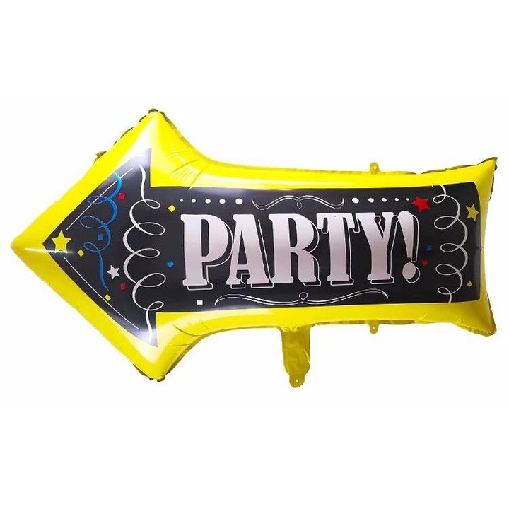 Fólia Nyíl Lufi, PartyPro, 80x50cm, partikra, dekoratív